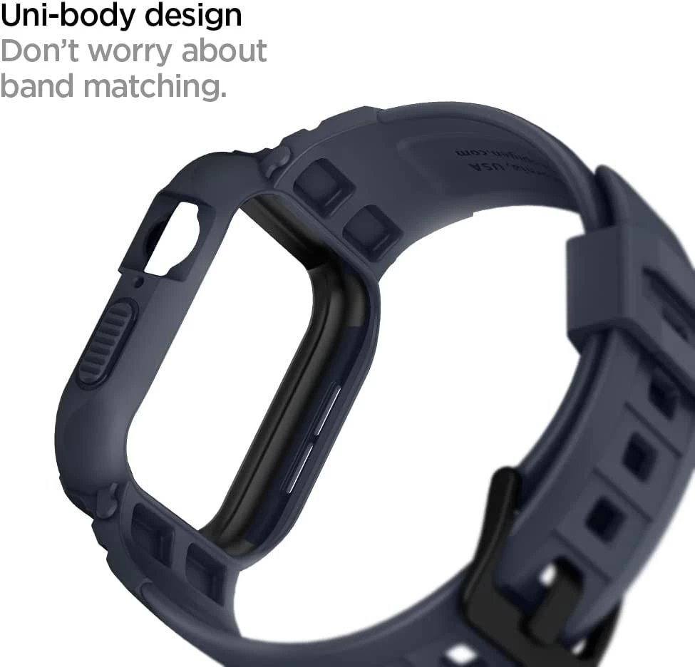 Apple Watch SE / 3 siksniņa pelēks SPIGEN RUGGED ARMOR ”PRO” (44/45mm)