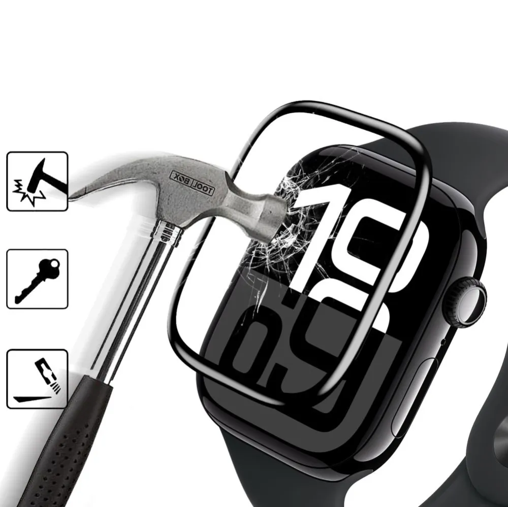 Apple Watch SE / 3 aizsargstikls  HOFI HYBRID GLASS (40MM)