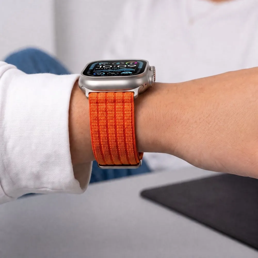 Apple Watch SE 1 / 2 3 Ремешки для умных часов  TECH-PROTECT NYLON SPORT (44/45/46/49 MM)