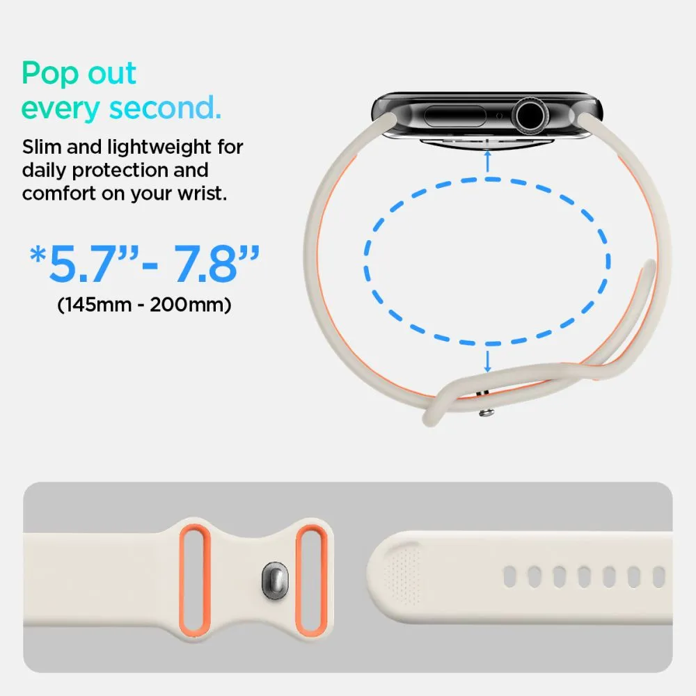 Apple Watch SE / 3 siksniņa  SPIGEN NANO POP (44/45/46/49 MM)
