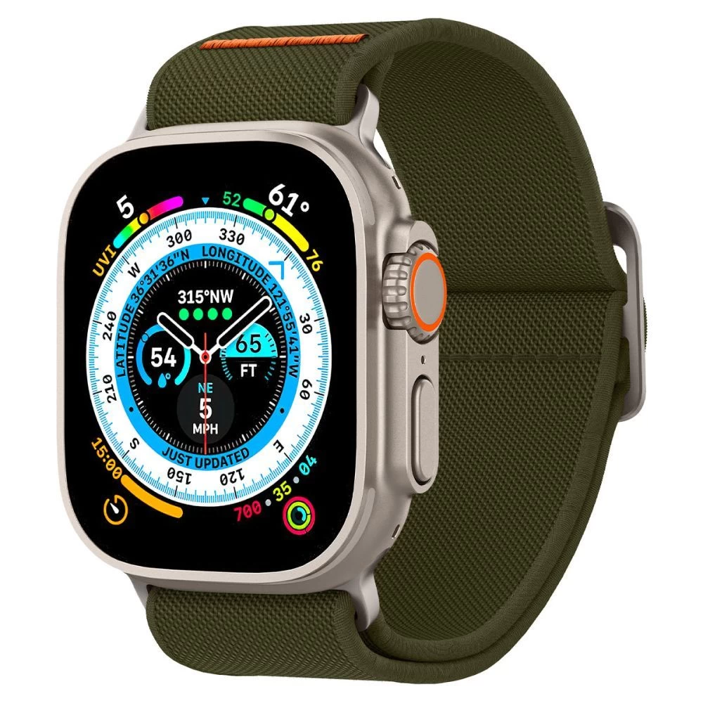 Apple Watch SE / 3 siksniņa zaļš SPIGEN FIT LITE ULTRA (42 44 45 49 MM)
