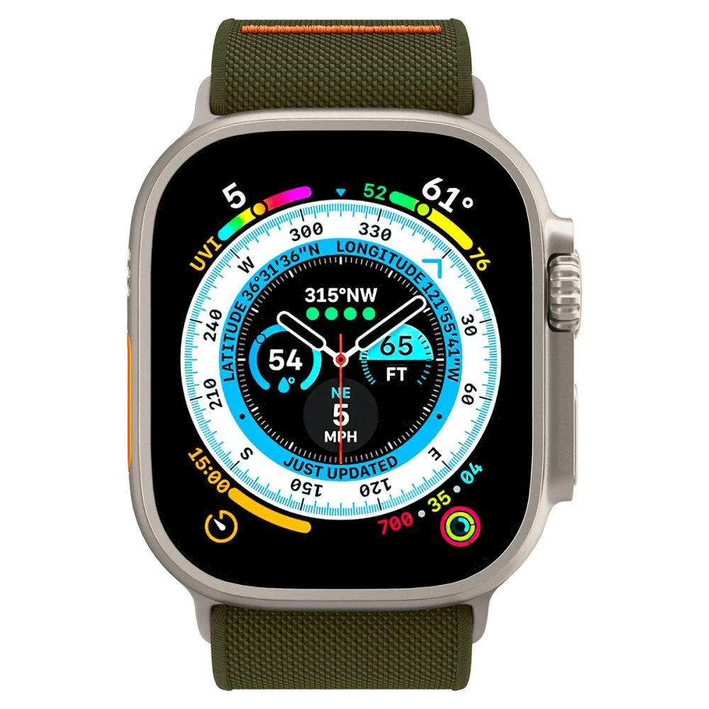 Apple Watch SE / 3 siksniņa zaļš SPIGEN FIT LITE ULTRA (42 44 45 49 MM)