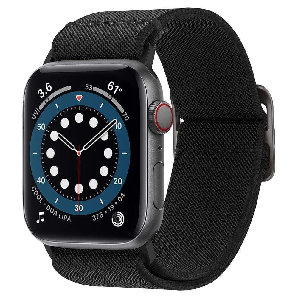 Apple Watch SE / 3 siksniņa melns SPIGEN FIT LITE (38/40/41mm)