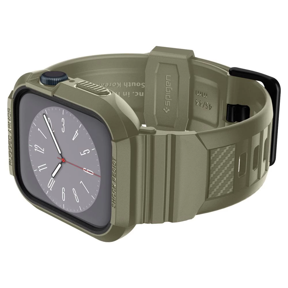 Apple Watch SE / 3 siksniņa zaļš SPIGEN RUGGED ARMOR ”PRO” (44 45 MM)