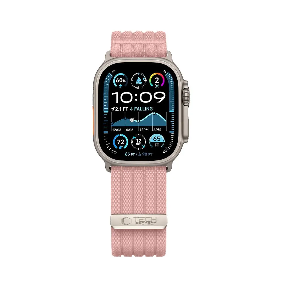 Apple Watch SE 1 / 2 3 Ремешки для умных часов  TECH-PROTECT NYLON SPORT (44/45/46/49 MM)