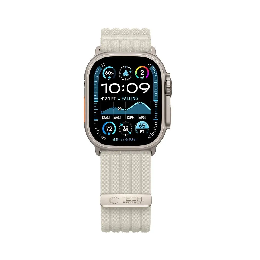 Apple Watch SE 1 / 2 3 Ремешки для умных часов  TECH-PROTECT NYLON SPORT (44/45/46/49 MM)