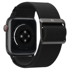 Apple Watch SE / 3 skal, fodral svart SPIGEN FIT LITE (38/40/41mm)