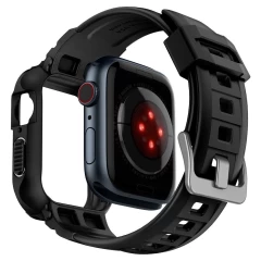 Apple Watch SE / 3 ремень черный SPIGEN RUGGED ARMOR ”PRO” (44/45mm)