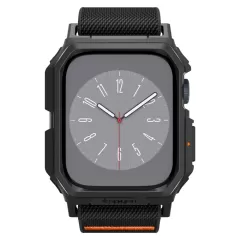 Apple Watch SE / 3 siksniņa melns SPIGEN LITE FIT ”PRO” (44 45 MM)