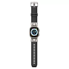 Apple Watch SE / 3 siksniņa melns SPIGEN DURAPRO ARMOR PU (42 44 45 49 MM)