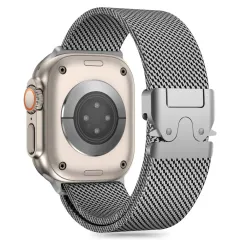 Apple Watch SE / 3 ремень серебристый TECH-PROTECT MILANO (44/45/46/49 mm)