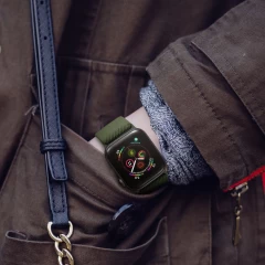Apple Watch SE / 3 siksniņa zaļš TECH-PROTECT Mellow (42/44/45/49mm)