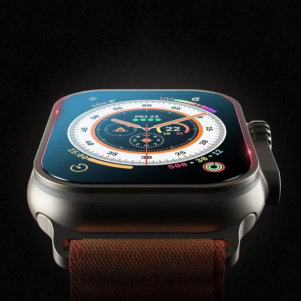 Apple Watch Ultra skärmskydd  TECH-PROTECT EASY SET+ 2-PACK (49 MM)