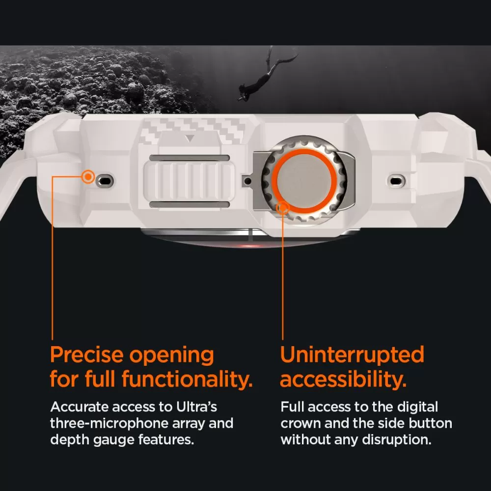 Apple Watch Ultra siksniņa  SPIGEN RUGGED ARMOR ”PRO” (49 MM)