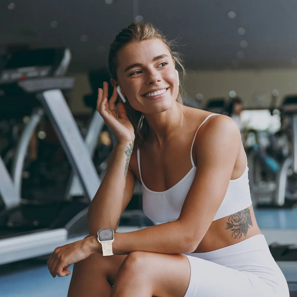 Apple Watch Ultra siksniņa melns TECH-PROTECT NYLONMAG ULTRA  (49 MM)