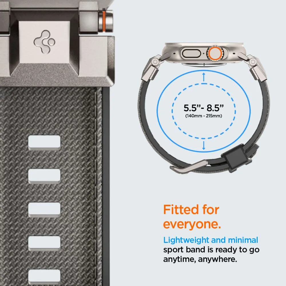 Apple Watch Ultra siksniņa pelēks SPIGEN DURAPRO ARMOR ULTRA (49 MM)