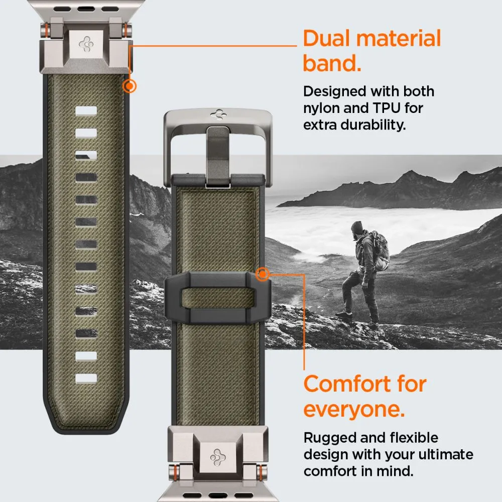 Apple Watch Ultra siksniņa zaļš SPIGEN DURAPRO ARMOR ULTRA (49 MM)