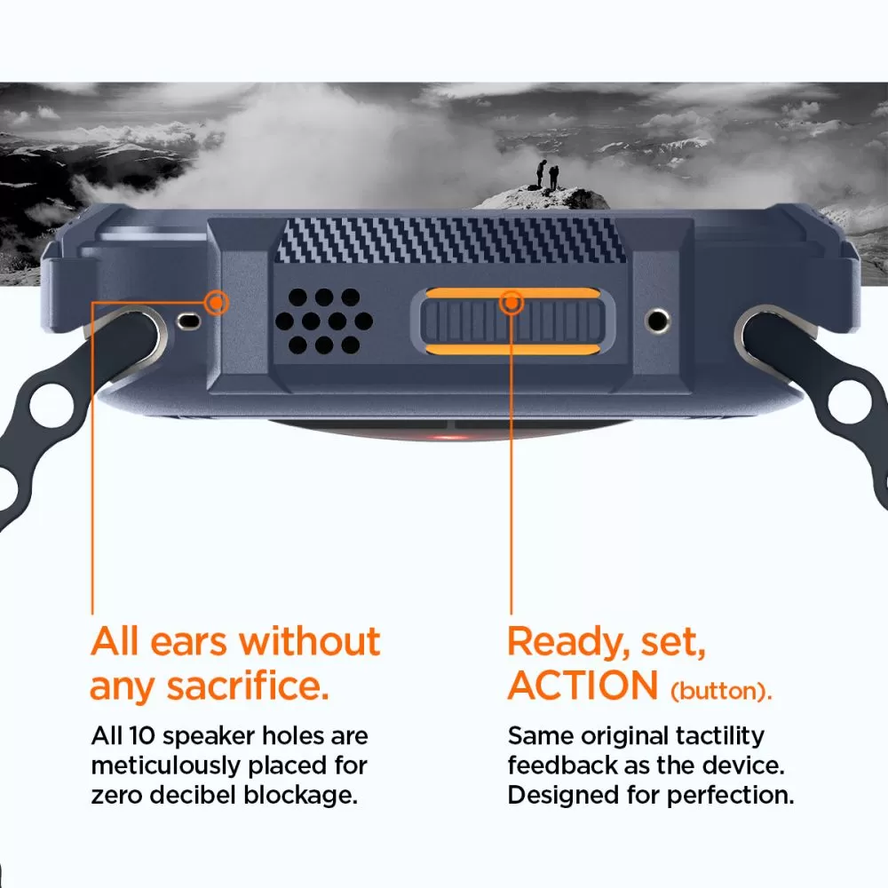 Apple Watch Ultra vāciņš zils SPIGEN RUGGED ARMOR (49 MM)