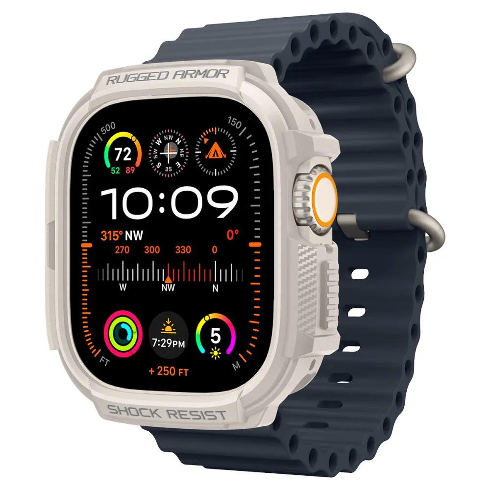 Apple Watch Ultra vāciņš  SPIGEN RUGGED ARMOR (49 MM)