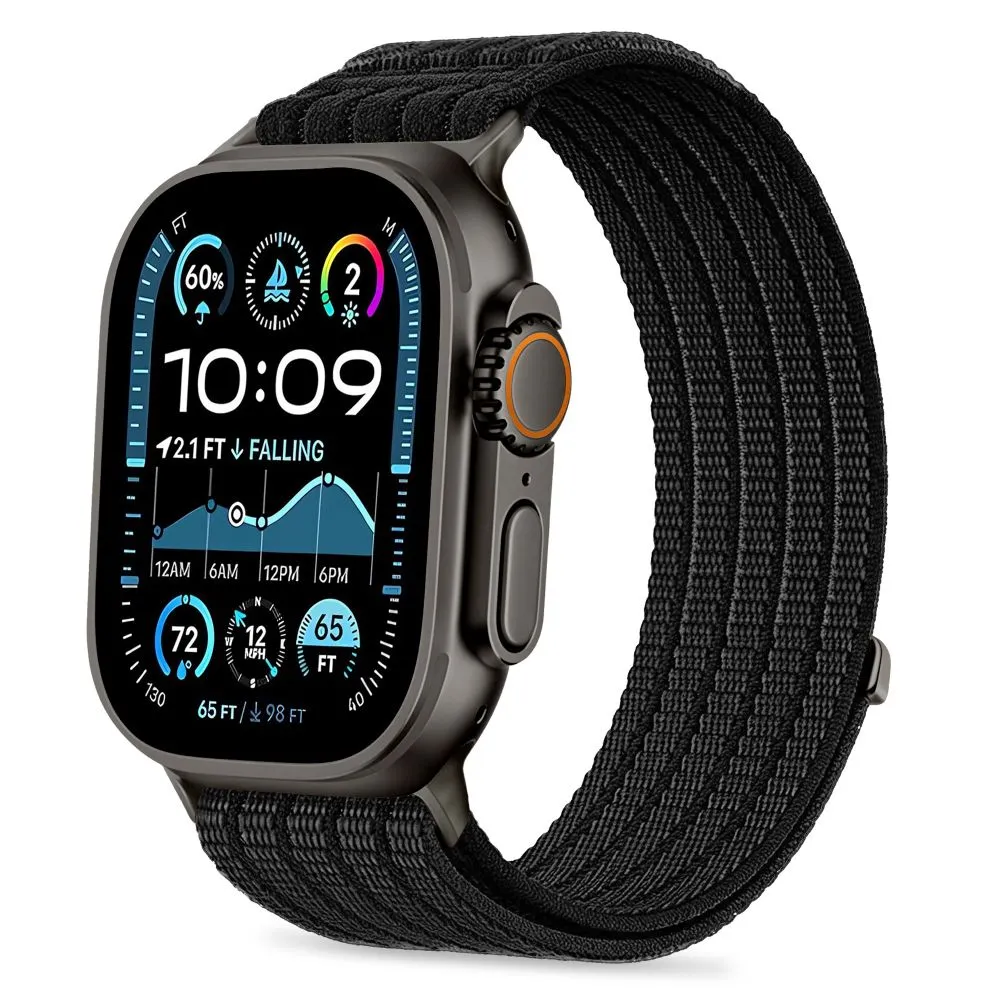 Apple Watch Ultra Nutikellade rihmad must TECH-PROTECT NYLON SPORT (49 MM)