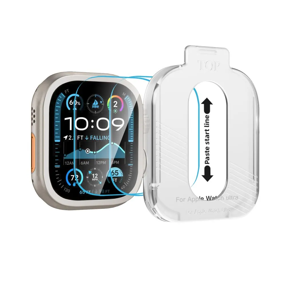 Apple Watch Ultra skärmskydd  TECH-PROTECT EASY SET+ 2-PACK (49 MM)