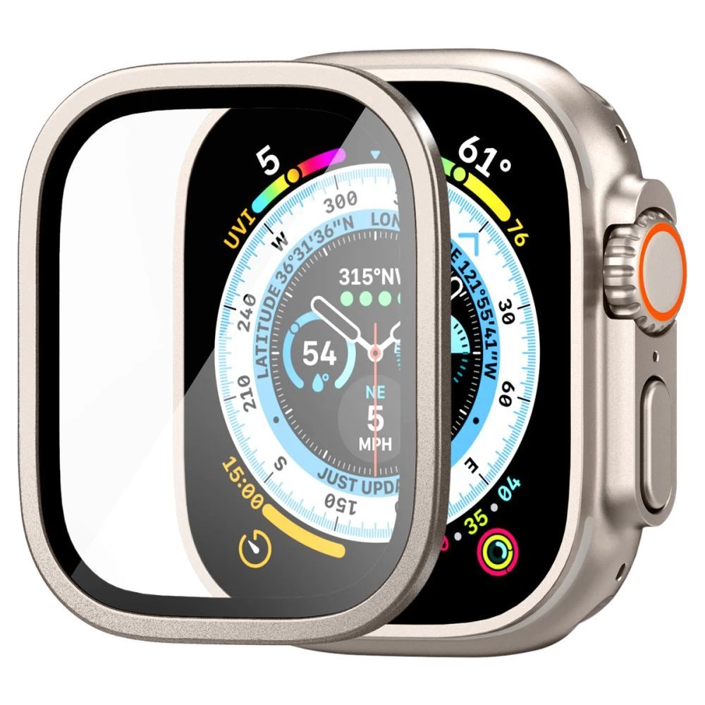 Apple Watch Ultra näytönsuojalasi  SPIGEN GLAS.TR SLIM PRO (49 MM)