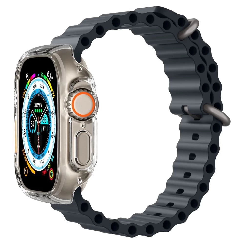 Apple Watch Ultra vāciņš caurspīdīgs SPIGEN THIN FIT (49mm)