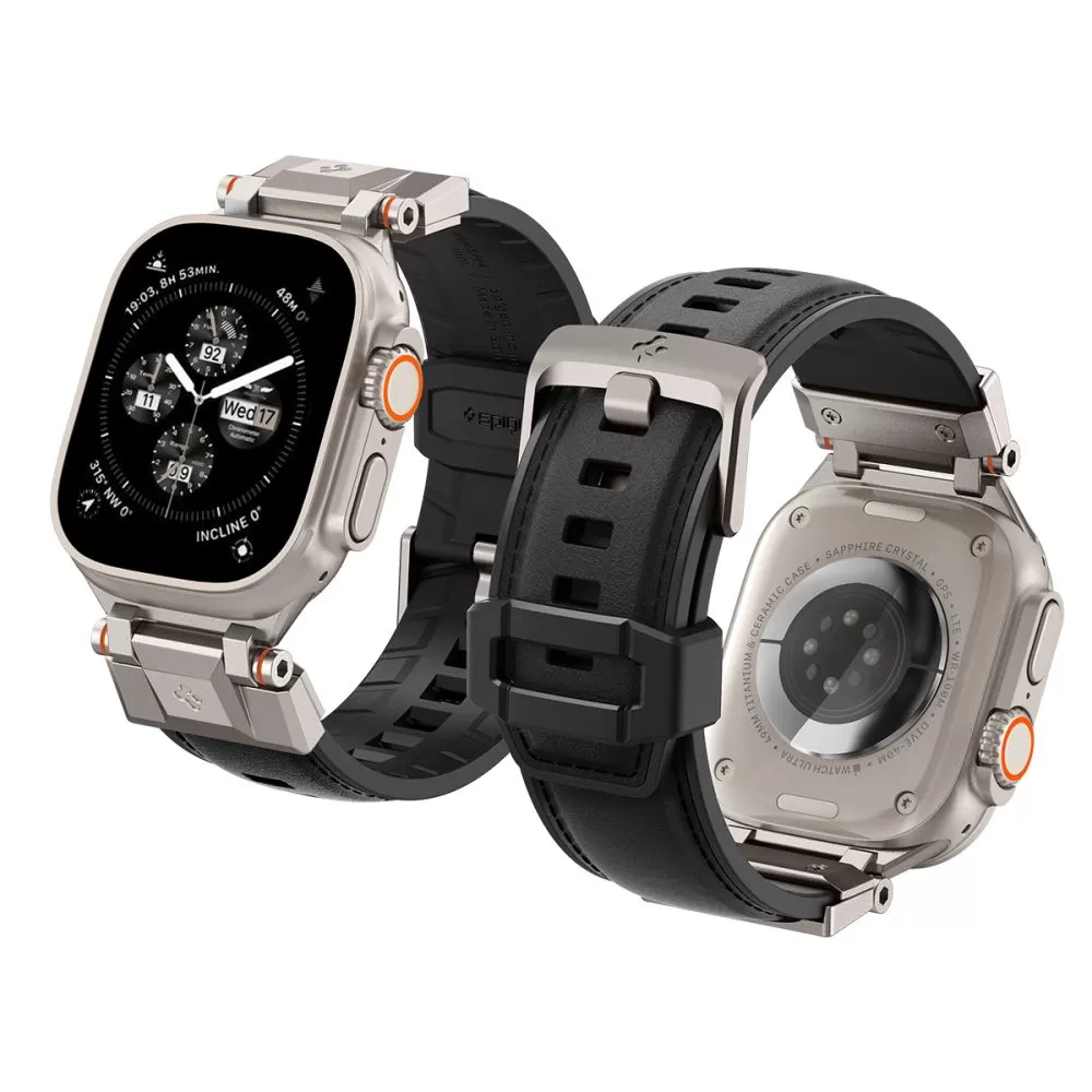 Apple Watch Ultra siksniņa melns SPIGEN DURAPRO ARMOR PU ULTRA (49 MM)