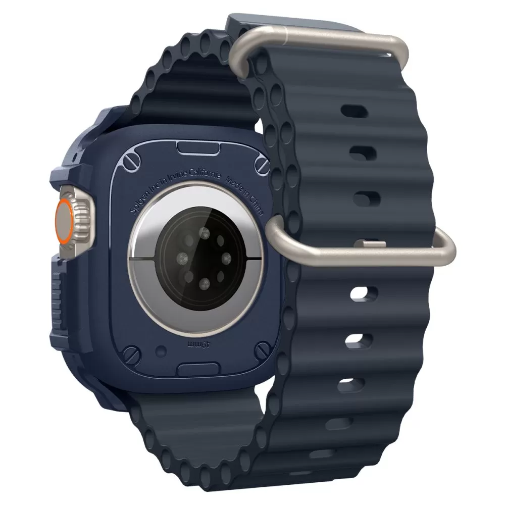Apple Watch Ultra vāciņš zils SPIGEN RUGGED ARMOR (49 MM)