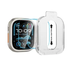 Apple Watch Ultra skärmskydd  TECH-PROTECT EASY SET+ 2-PACK (49 MM)