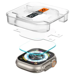 Apple Watch Ultra skärmskydd  SPIGEN GLAS.TR ”EZ FIT” 2-PACK (49mm)