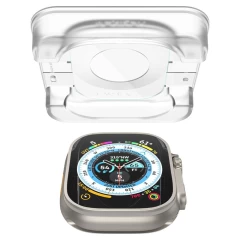 Apple Watch Ultra skärmskydd  SPIGEN GLAS.TR ”EZ FIT” 2-PACK (49mm)