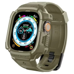 Apple Watch Ultra ремень зеленый SPIGEN RUGGED ARMOR ”PRO” (49 MM)