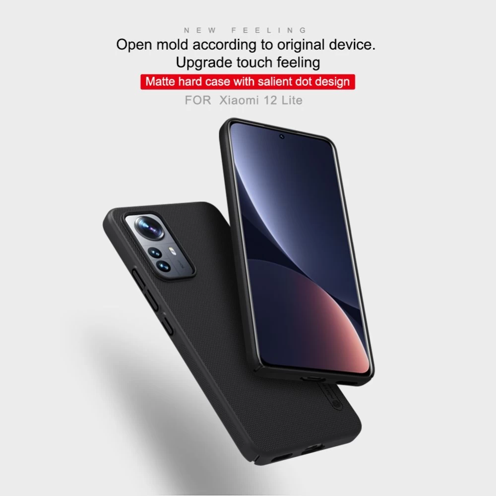 Xiaomi 12 Lite 5G vāciņš  Nillkin Super Frosted Shield