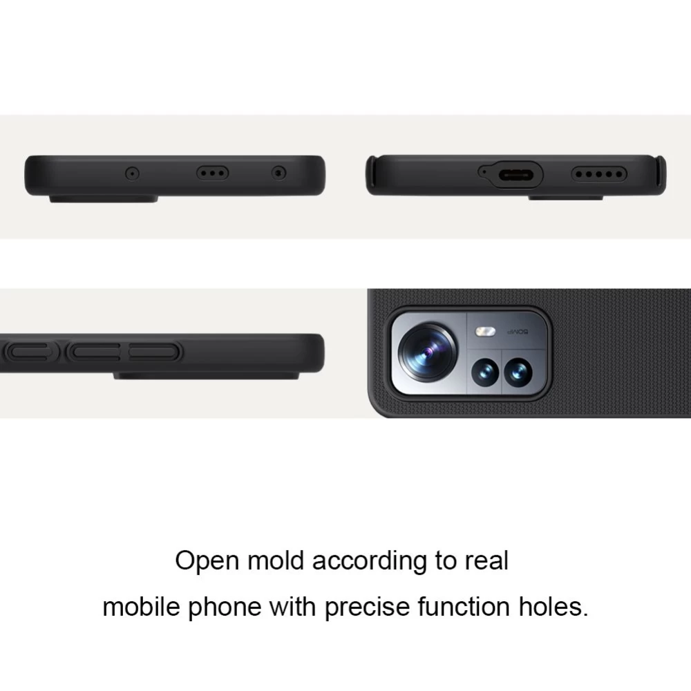 Xiaomi 12 Lite 5G vāciņš  Nillkin Super Frosted Shield