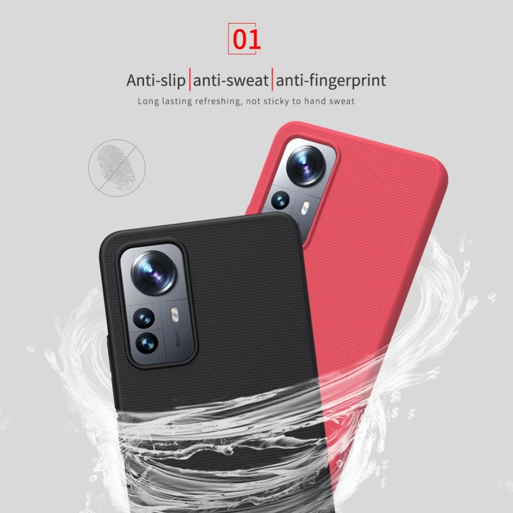 Xiaomi 12 Lite 5G vāciņš  Nillkin Super Frosted Shield