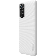 Xiaomi RedMi Note 11S dėklas baltas Nillkin Super Frosted Shield