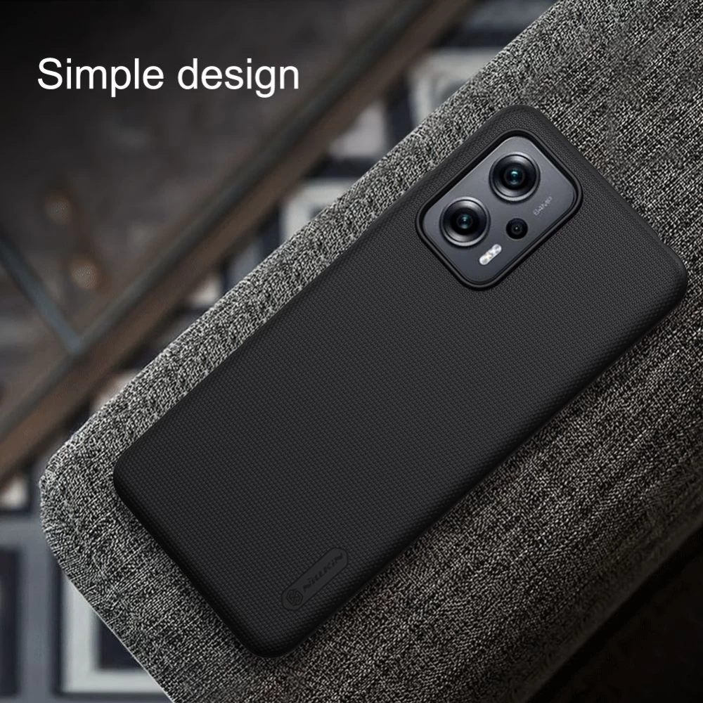 Xiaomi RedMi Note 11T Pro suojakuori punainen Nillkin Super Frosted Shield Redmi