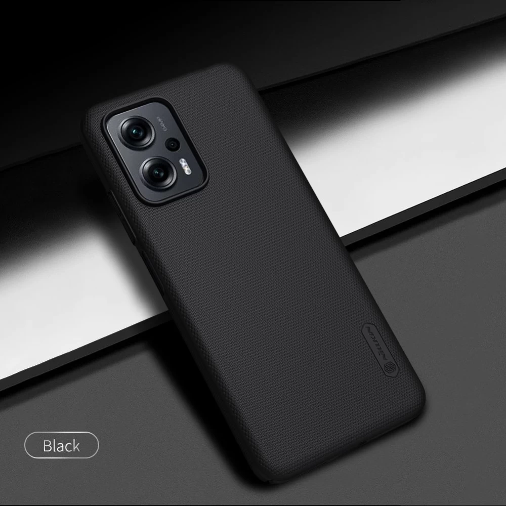 Xiaomi RedMi Note 11T Pro suojakuori punainen Nillkin Super Frosted Shield Redmi