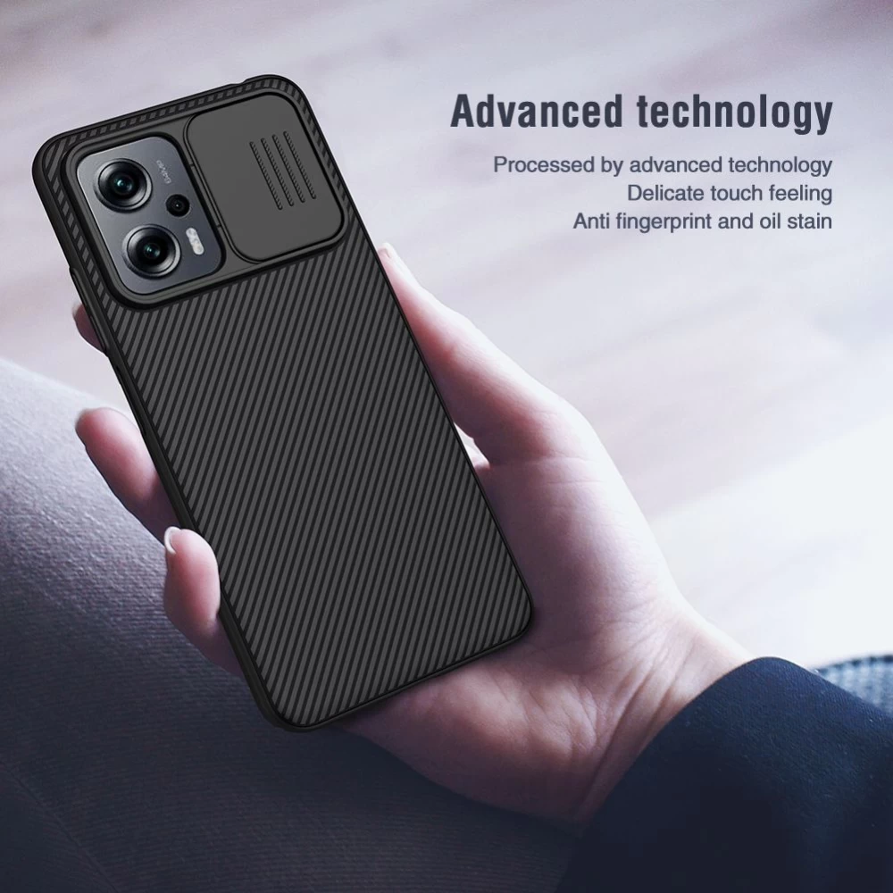 Xiaomi RedMi Note 11T Pro ümbris sinine Nillkin CamShield Redmi