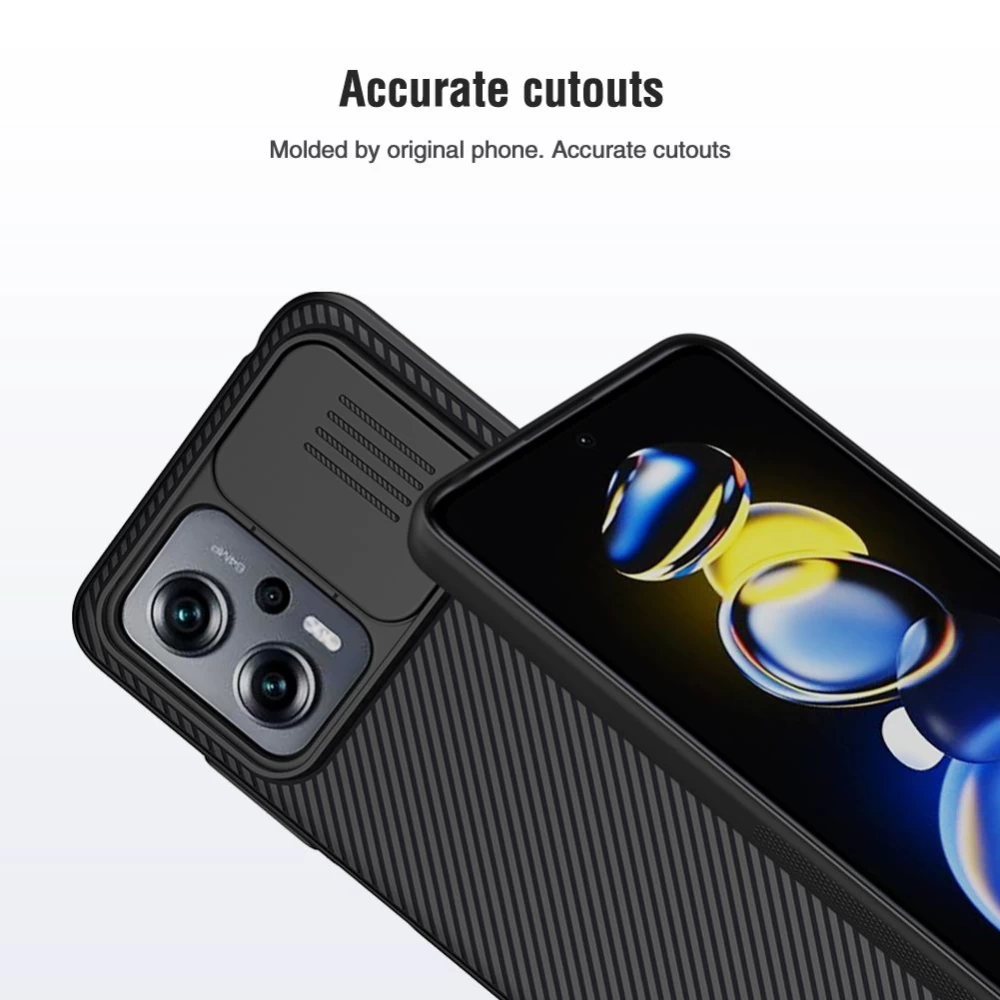 Xiaomi RedMi Note 11T Pro ümbris sinine Nillkin CamShield Redmi