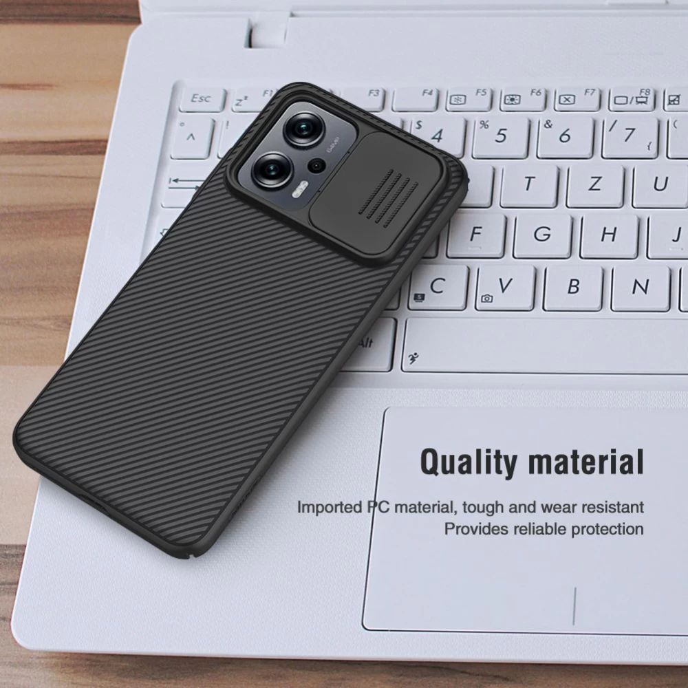 Xiaomi RedMi Note 11T Pro ümbris sinine Nillkin CamShield Redmi