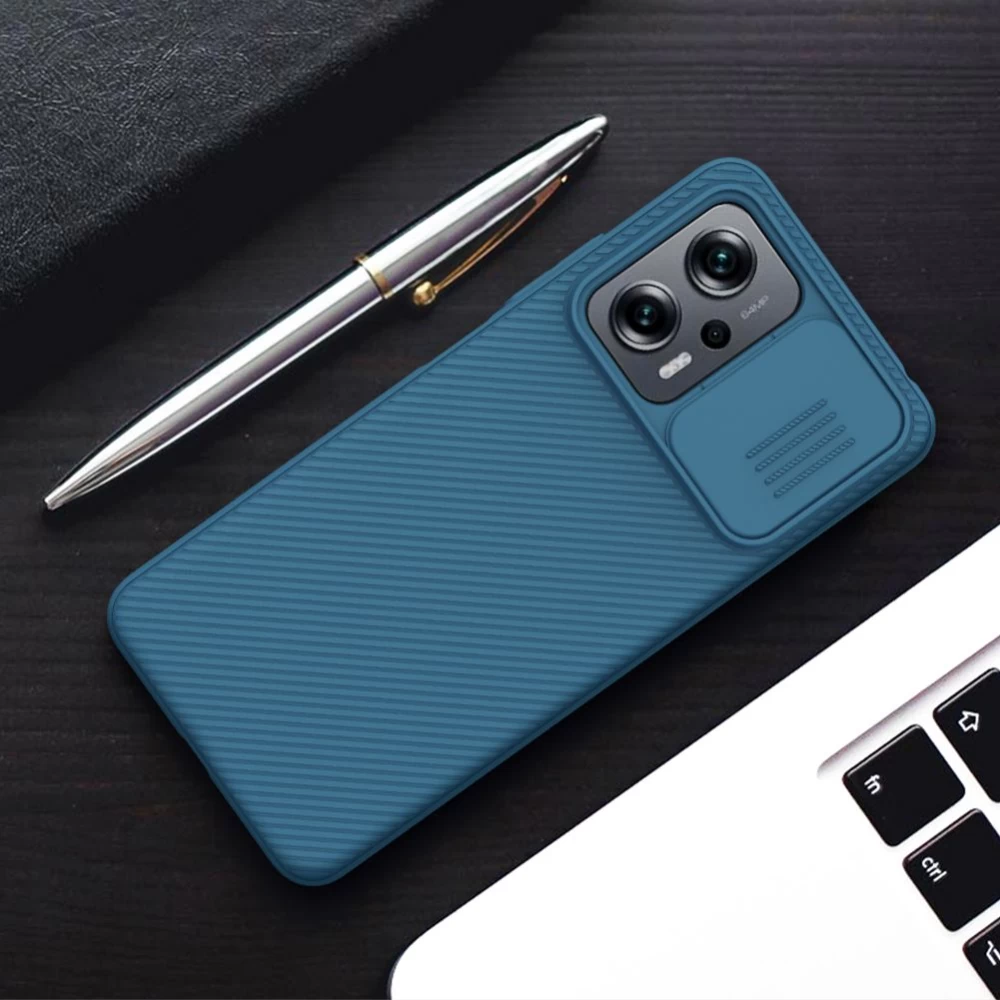 Xiaomi RedMi Note 11T Pro ümbris sinine Nillkin CamShield Redmi