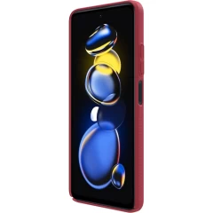 Xiaomi RedMi Note 11T Pro suojakuori punainen Nillkin Super Frosted Shield Redmi