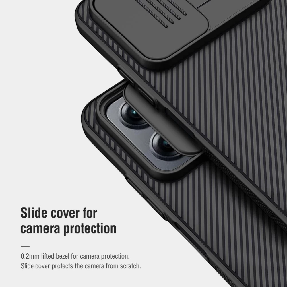 Xiaomi RedMi Note 11T Pro+ 5G case blue Nillkin CamShield Redmi