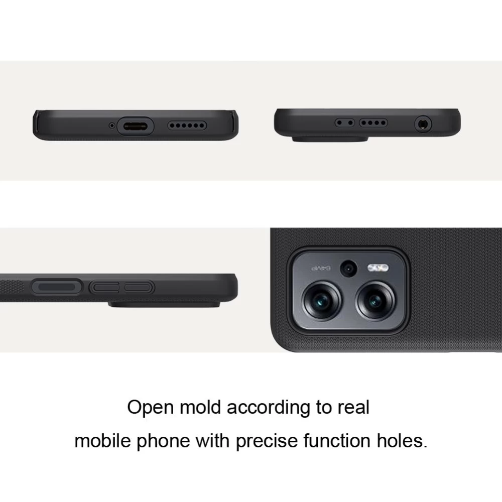 Xiaomi Poco X4 GT 5G vāciņš sarkans Nillkin Super Frosted Shield