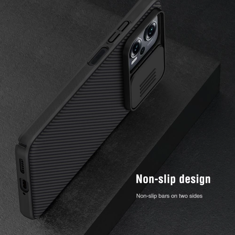 Xiaomi Poco X4 GT 5G skal blå Nillkin CamShield