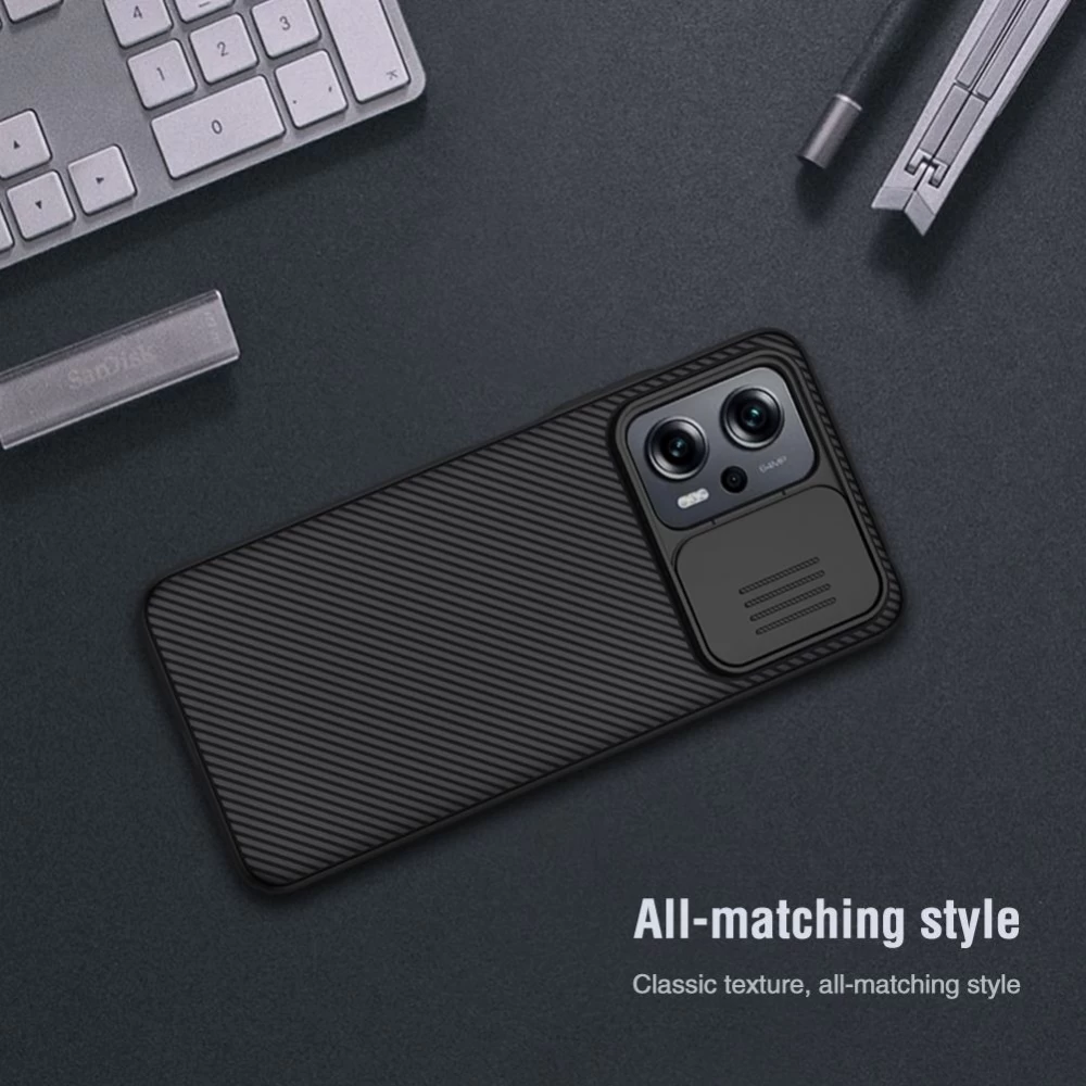 Xiaomi Poco X4 GT 5G skal blå Nillkin CamShield