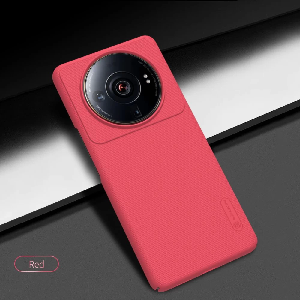 Xiaomi 12 12S Ultra чехол синий Nillkin Super Frosted Shield