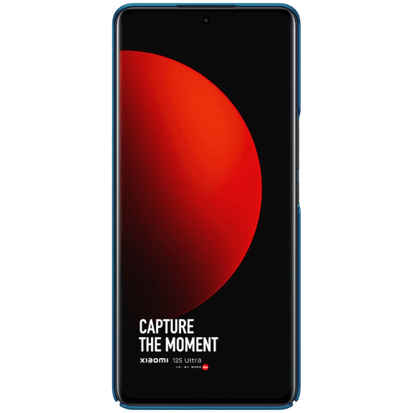 Xiaomi 12 12S Ultra чехол синий Nillkin Super Frosted Shield
